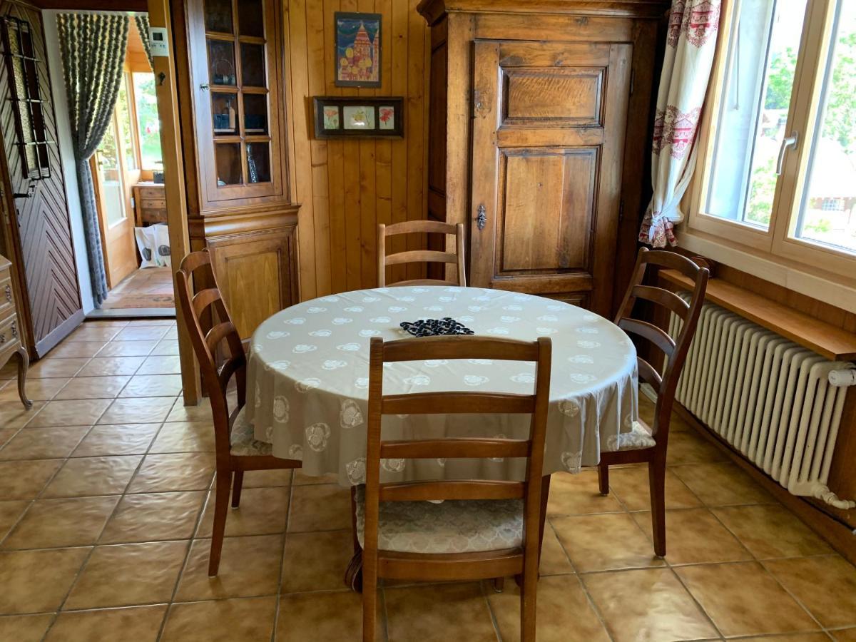 Chalet Le Slalom Arveyes Extérieur photo