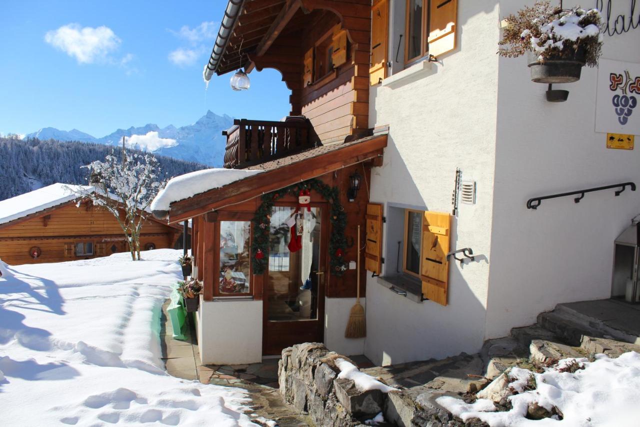 Chalet Le Slalom Arveyes Extérieur photo